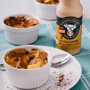 Salted Caramel - Bread and Butter Pudding